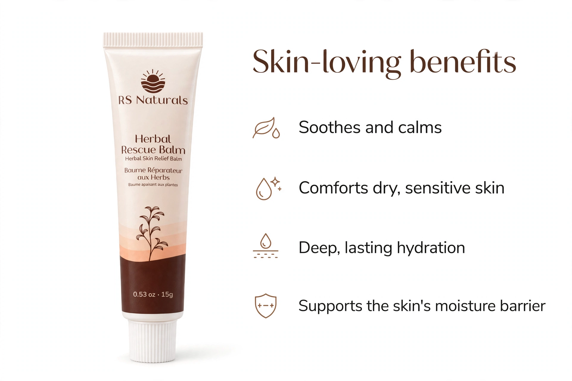 Skin-loving benefits of Herbal Rescue Balm