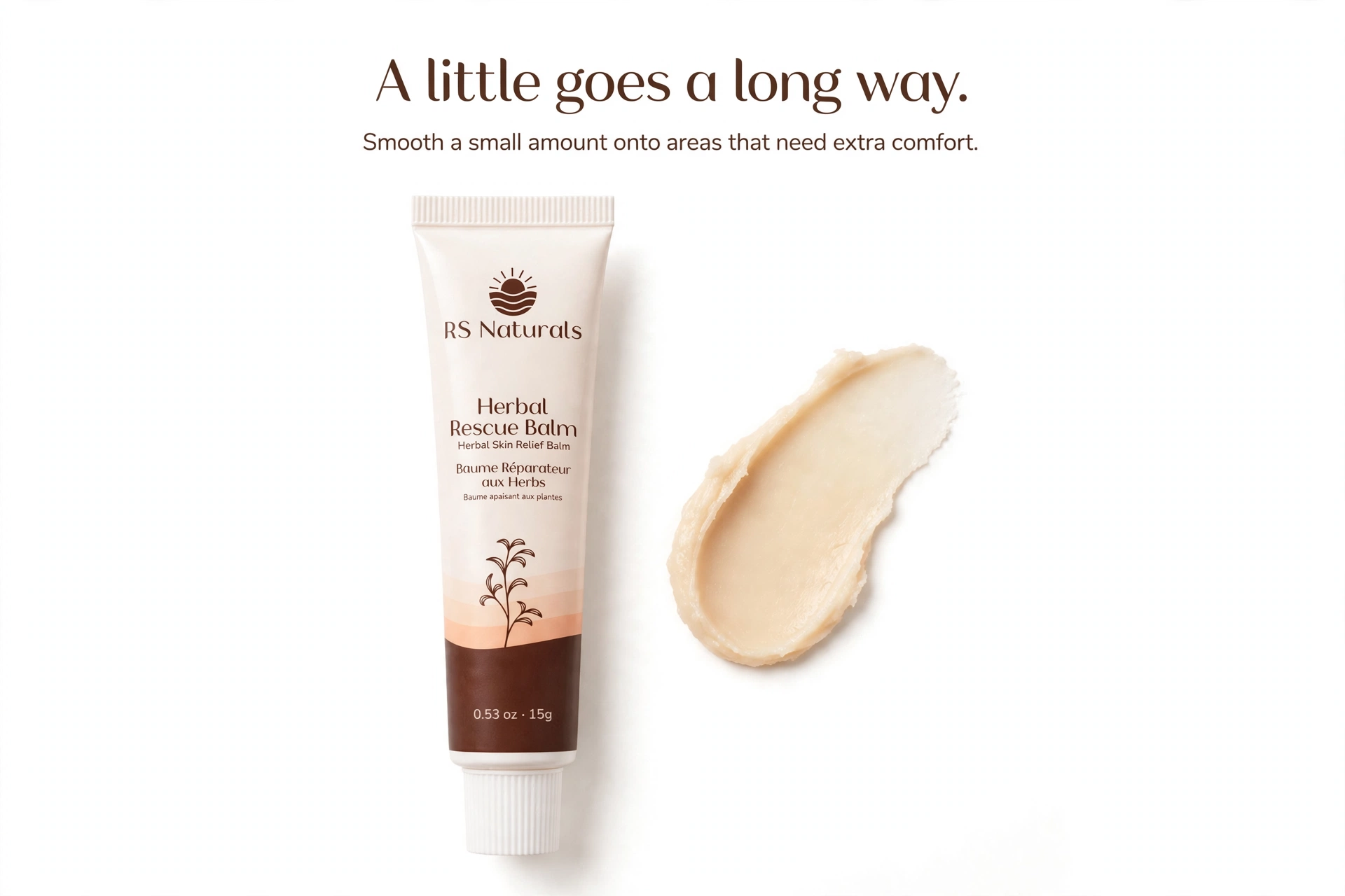 A little goes a long way — how to use Herbal Rescue Balm